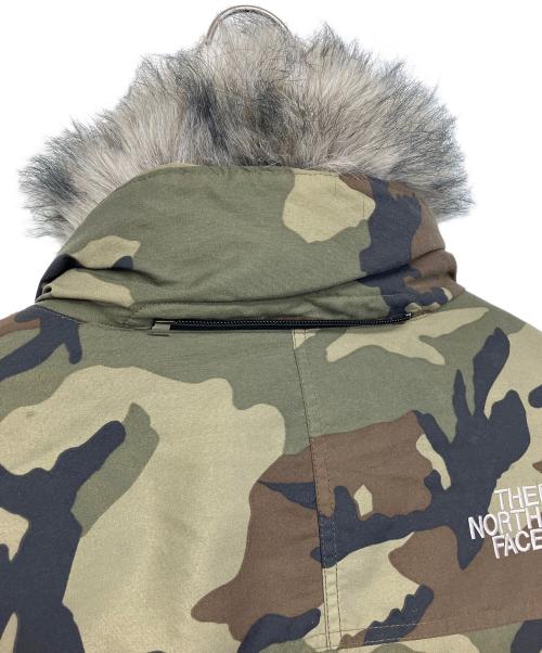 THE NORTH FACE（ザ ノース フェイス）THE NORTH FACE (ザ ノース フェイス) ダウンジャケット カーキ×ブラウン サイズ:不明の古着・服飾アイテム