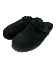 ISLAND SLIPPER（アイランドスリッパ）の古着「CLASSIC SUEDE CLOG」｜ブラック