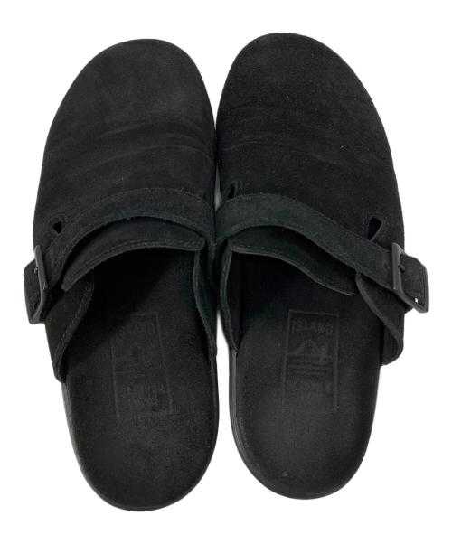 ISLAND SLIPPER（アイランドスリッパ）ISLAND SLIPPER (アイランドスリッパ) CLASSIC SUEDE CLOG ブラック サイズ:11の古着・服飾アイテム