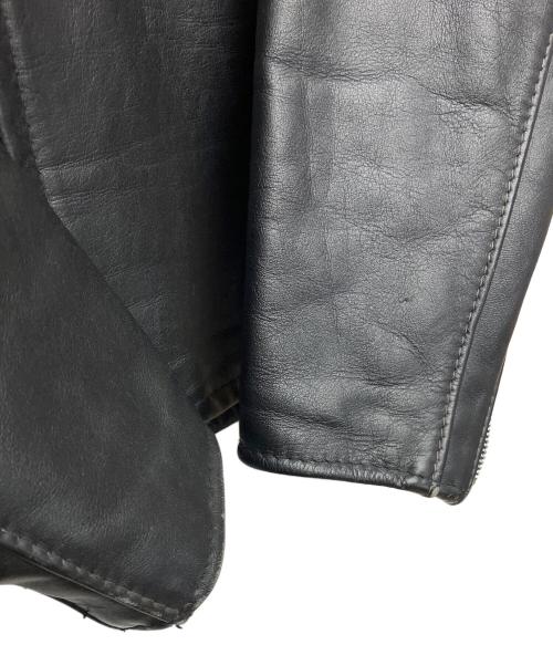 Schott（ショット）Schott (ショット) シングルライダースジャケット ブラック サイズ:36の古着・服飾アイテム
