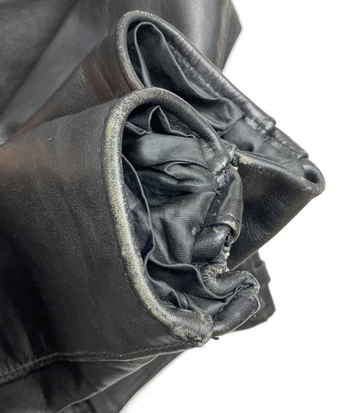 Schott（ショット）Schott (ショット) シングルライダースジャケット ブラック サイズ:36の古着・服飾アイテム