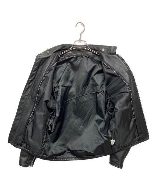 Schott（ショット）Schott (ショット) シングルライダースジャケット ブラック サイズ:36の古着・服飾アイテム