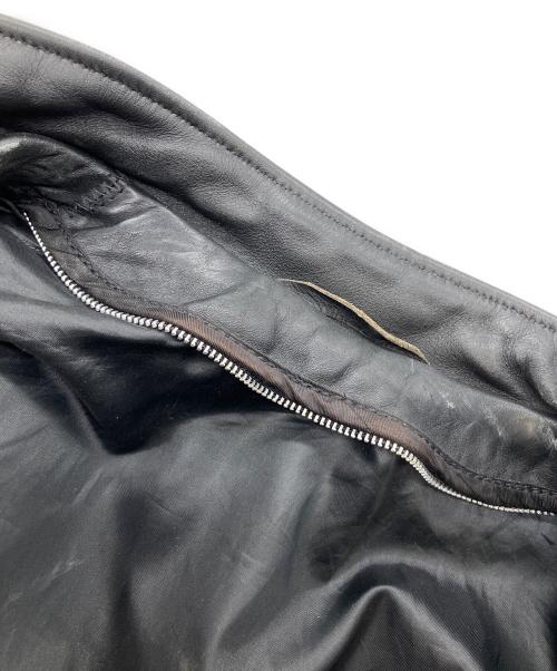 Schott（ショット）Schott (ショット) シングルライダースジャケット ブラック サイズ:36の古着・服飾アイテム