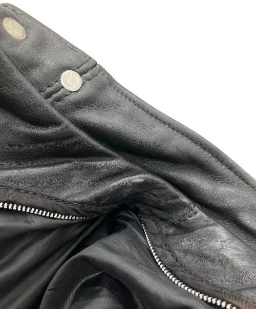 Schott（ショット）Schott (ショット) シングルライダースジャケット ブラック サイズ:36の古着・服飾アイテム