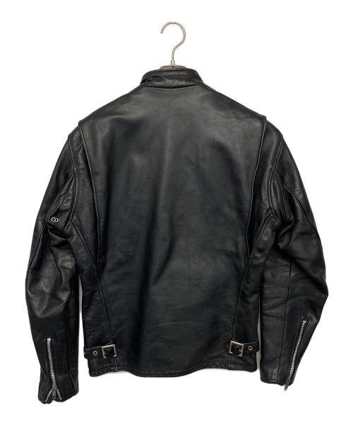 Schott（ショット）Schott (ショット) シングルライダースジャケット ブラック サイズ:不明の古着・服飾アイテム