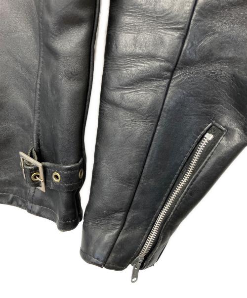 Schott（ショット）Schott (ショット) シングルライダースジャケット ブラック サイズ:不明の古着・服飾アイテム