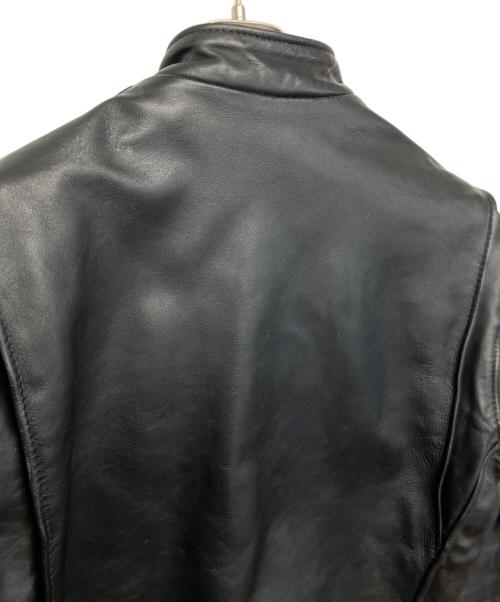 Schott（ショット）Schott (ショット) シングルライダースジャケット ブラック サイズ:不明の古着・服飾アイテム