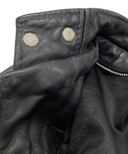 Schott（ショット）Schott (ショット) シングルライダースジャケット ブラック サイズ:不明の古着・服飾アイテム