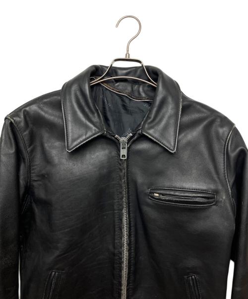 Schott（ショット）Schott (ショット) シングルライダースジャケット ブラック サイズ:不明の古着・服飾アイテム