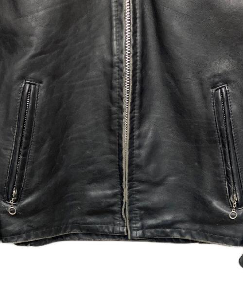 Schott（ショット）Schott (ショット) シングルライダースジャケット ブラック サイズ:不明の古着・服飾アイテム
