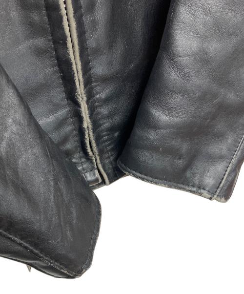 Schott（ショット）Schott (ショット) シングルライダースジャケット ブラック サイズ:不明の古着・服飾アイテム