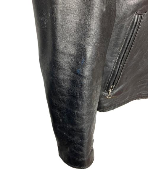 Schott（ショット）Schott (ショット) シングルライダースジャケット ブラック サイズ:不明の古着・服飾アイテム