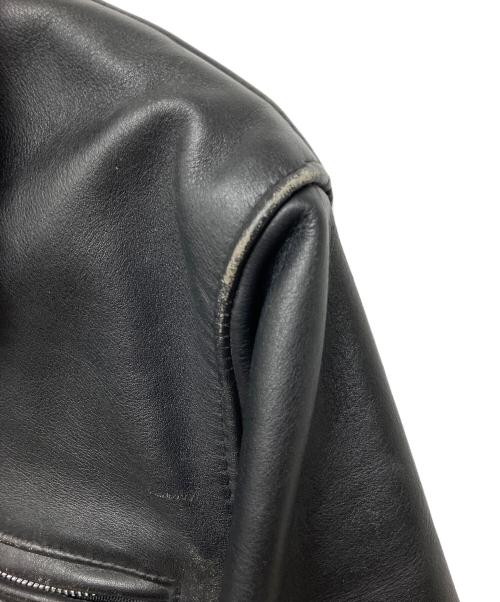 Schott（ショット）Schott (ショット) シングルライダースジャケット ブラック サイズ:不明の古着・服飾アイテム