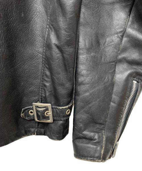 Schott（ショット）Schott (ショット) シングルライダースジャケット ブラック サイズ:不明の古着・服飾アイテム