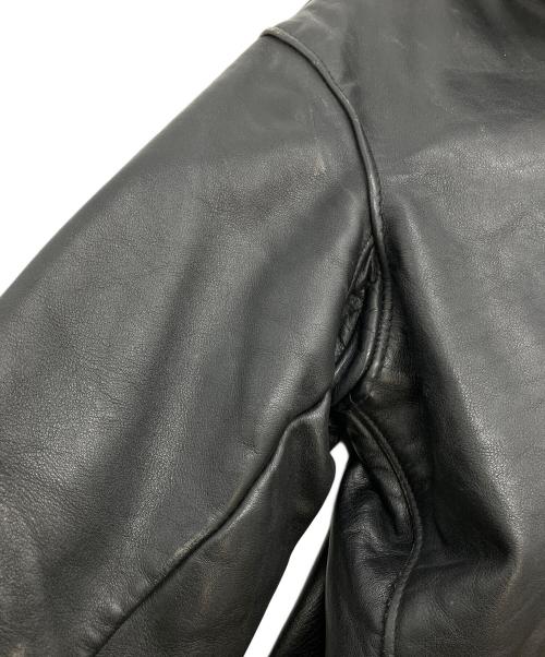 Schott（ショット）Schott (ショット) シングルライダースジャケット ブラック サイズ:不明の古着・服飾アイテム
