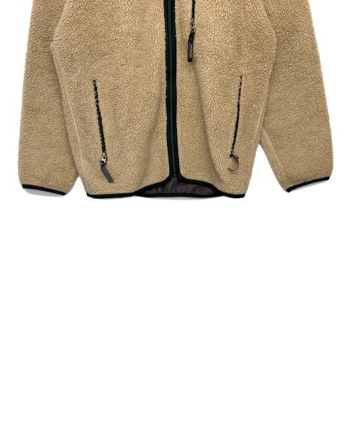 Patagonia（パタゴニア）Patagonia (パタゴニア) 97年　レトロカーディガン ベージュ×グリーン サイズ:Mの古着・服飾アイテム