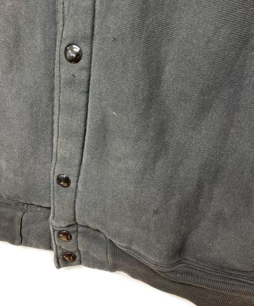 Champion REVERSE WEAVE（チャンピオン リバース ウィーブ）Champion REVERSE WEAVE (チャンピオン リバース ウィーブ) スナップカーディガン 90s  ブラック サイズ:L　の古着・服飾アイテム