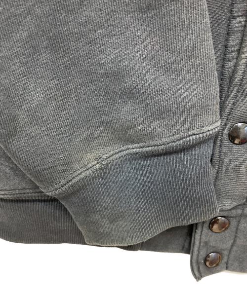 Champion REVERSE WEAVE（チャンピオン リバース ウィーブ）Champion REVERSE WEAVE (チャンピオン リバース ウィーブ) スナップカーディガン 90s  ブラック サイズ:L　の古着・服飾アイテム