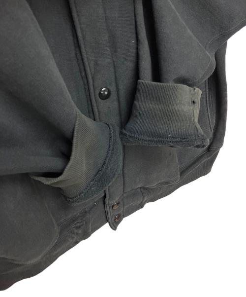 Champion REVERSE WEAVE（チャンピオン リバース ウィーブ）Champion REVERSE WEAVE (チャンピオン リバース ウィーブ) スナップカーディガン 90s  ブラック サイズ:L　の古着・服飾アイテム