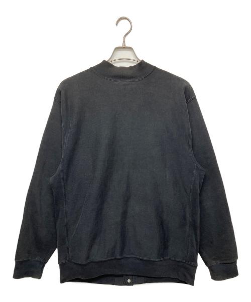 Champion REVERSE WEAVE（チャンピオン リバース ウィーブ）Champion REVERSE WEAVE (チャンピオン リバース ウィーブ) スナップカーディガン 90s  ブラック サイズ:L　の古着・服飾アイテム