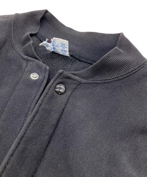 Champion REVERSE WEAVE（チャンピオン リバース ウィーブ）Champion REVERSE WEAVE (チャンピオン リバース ウィーブ) スナップカーディガン 90s  ブラック サイズ:L　の古着・服飾アイテム