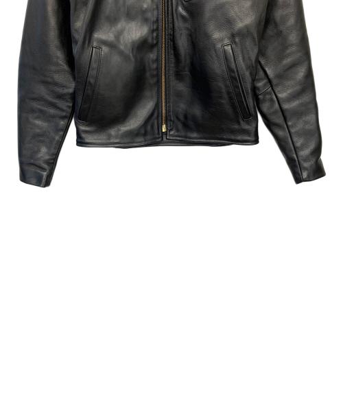 VANSON（バンソン）VANSON (バンソン) レザージャケット ブラック サイズ:38の古着・服飾アイテム