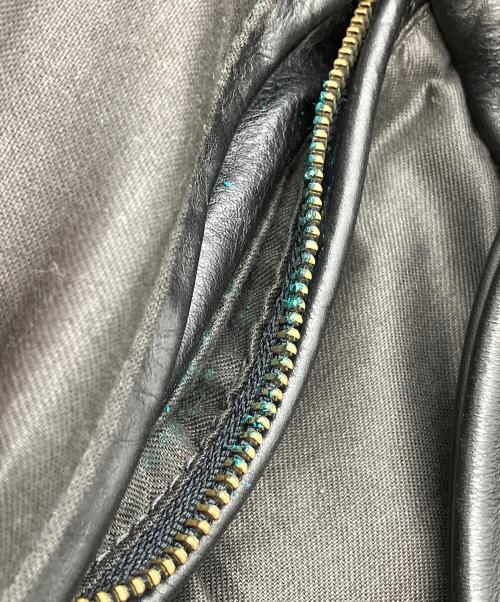 VANSON（バンソン）VANSON (バンソン) レザージャケット ブラック サイズ:38の古着・服飾アイテム