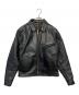 VANSON（バンソン）の古着「レザージャケット」｜ブラック
