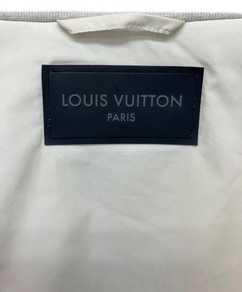 LOUIS VUITTON（ルイ ヴィトン）LOUIS VUITTON (ルイ ヴィトン) ナイロンジャケット ネイビー×ホワイト サイズ:58の古着・服飾アイテム