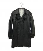 QUAI DE VALMYケドゥバルミー）の古着「レザーコート」｜ブラック