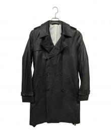 QUAI DE VALMY（ケドゥバルミー）の古着「レザーコート」｜ブラック