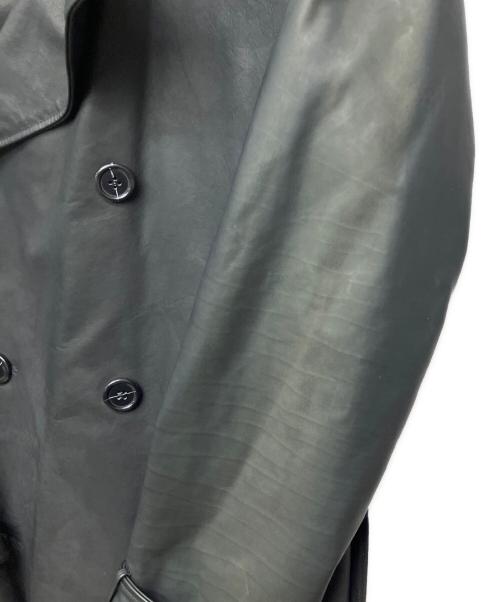 QUAI DE VALMY（ケドゥバルミー）QUAI DE VALMY (ケドゥバルミー) レザーコート ブラック サイズ:44の古着・服飾アイテム
