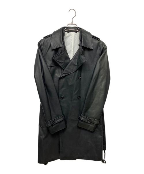 QUAI DE VALMY（ケドゥバルミー）QUAI DE VALMY (ケドゥバルミー) レザーコート ブラック サイズ:44の古着・服飾アイテム