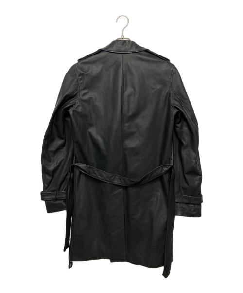 QUAI DE VALMY（ケドゥバルミー）QUAI DE VALMY (ケドゥバルミー) レザーコート ブラック サイズ:44の古着・服飾アイテム