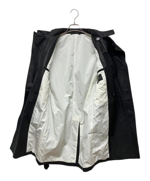 QUAI DE VALMY（ケドゥバルミー）QUAI DE VALMY (ケドゥバルミー) レザーコート ブラック サイズ:44の古着・服飾アイテム