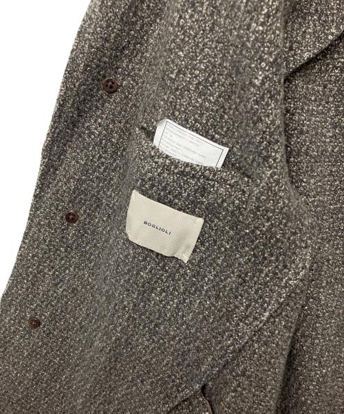 BOGLIOLI（ボリオリ）BOGLIOLI (ボリオリ) ボアコート ブラウン サイズ:50の古着・服飾アイテム