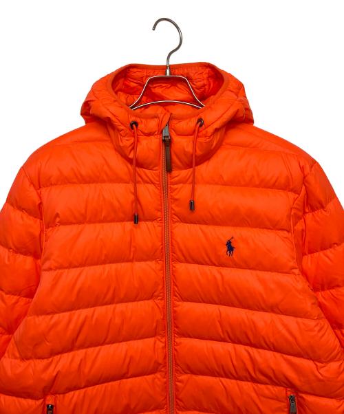 RALPH LAUREN（ラルフローレン）RALPH LAUREN (ラルフローレン) ダウンジャケット オレンジ サイズ:Mの古着・服飾アイテム