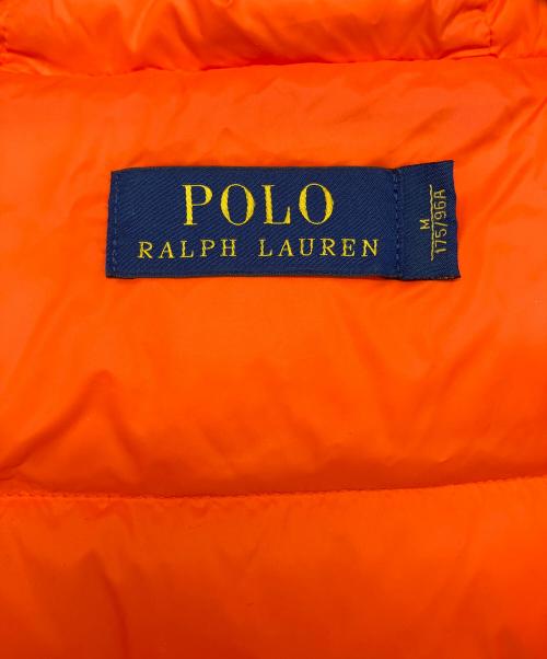 RALPH LAUREN（ラルフローレン）RALPH LAUREN (ラルフローレン) ダウンジャケット オレンジ サイズ:Mの古着・服飾アイテム