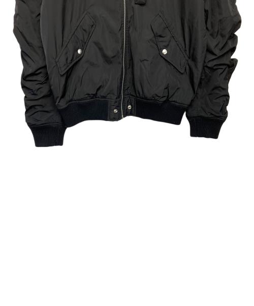 DIESEL（ディーゼル）DIESEL (ディーゼル) BRAVES　ボンバージャケット ブラック サイズ:XLの古着・服飾アイテム
