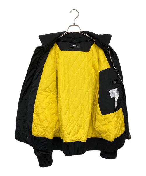 DIESEL（ディーゼル）DIESEL (ディーゼル) BRAVES　ボンバージャケット ブラック サイズ:XLの古着・服飾アイテム