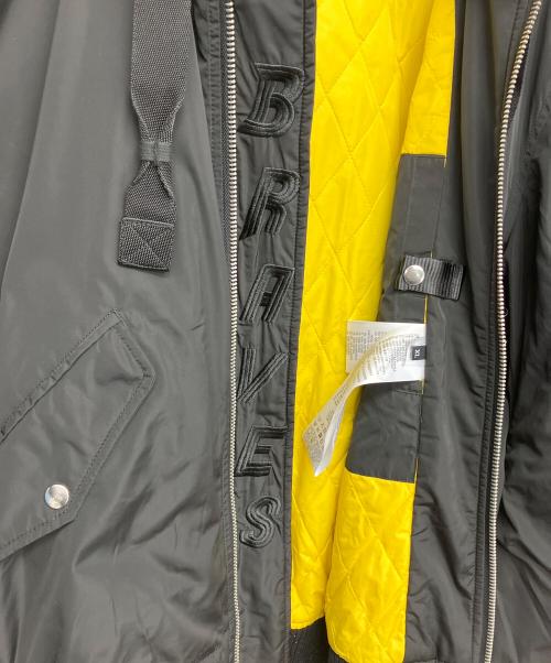 DIESEL（ディーゼル）DIESEL (ディーゼル) BRAVES　ボンバージャケット ブラック サイズ:XLの古着・服飾アイテム