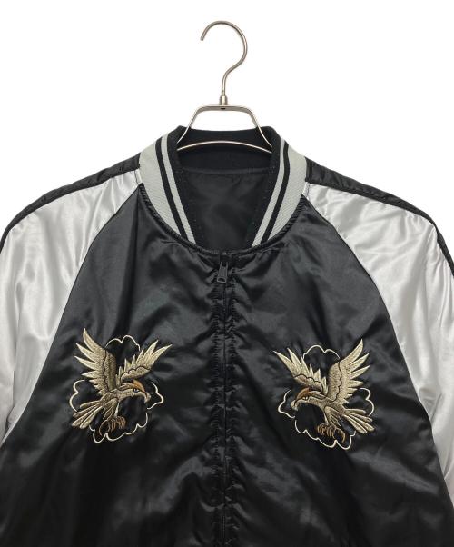 ALPHA（アルファ）ALPHA (アルファ) リバーシブルスカジャン ブラック サイズ:XLの古着・服飾アイテム