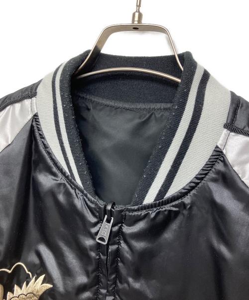 ALPHA（アルファ）ALPHA (アルファ) リバーシブルスカジャン ブラック サイズ:XLの古着・服飾アイテム