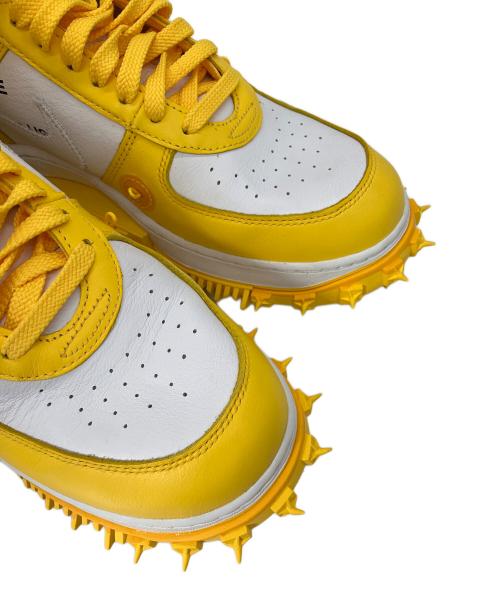 NIKE（ナイキ）NIKE (ナイキ) OFFWHITE (オフホワイト) ハイカットスニーカー イエロー サイズ:27.5cmの古着・服飾アイテム