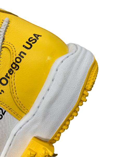 NIKE（ナイキ）NIKE (ナイキ) OFFWHITE (オフホワイト) ハイカットスニーカー イエロー サイズ:27.5cmの古着・服飾アイテム