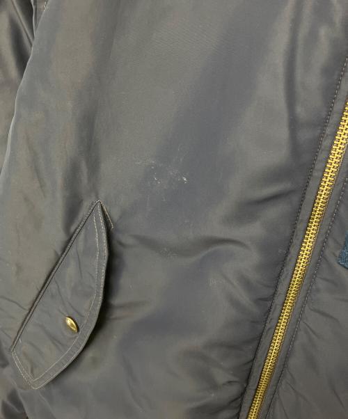 POLO RALPH LAUREN（ポロ・ラルフローレン）POLO RALPH LAUREN (ポロ・ラルフローレン) フライトジャケット ネイビー サイズ:Mの古着・服飾アイテム