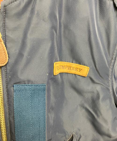 POLO RALPH LAUREN（ポロ・ラルフローレン）POLO RALPH LAUREN (ポロ・ラルフローレン) フライトジャケット ネイビー サイズ:Mの古着・服飾アイテム