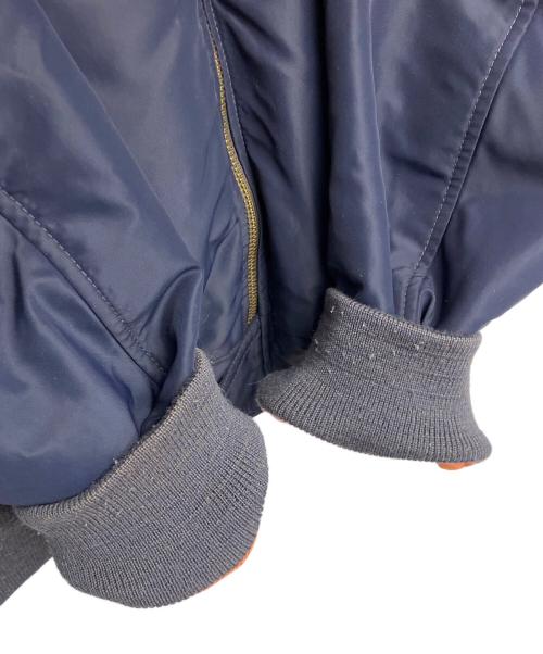 POLO RALPH LAUREN（ポロ・ラルフローレン）POLO RALPH LAUREN (ポロ・ラルフローレン) フライトジャケット ネイビー サイズ:Mの古着・服飾アイテム