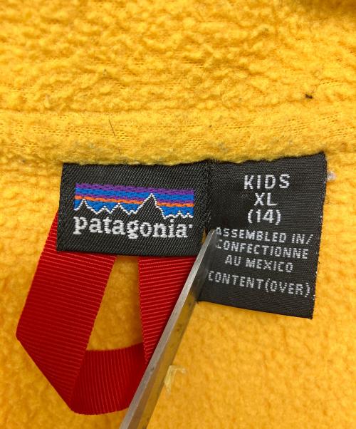 Patagonia（パタゴニア）Patagonia (パタゴニア) シンチラフリースジャケット イエロー サイズ:XL(キッズサイズ）の古着・服飾アイテム