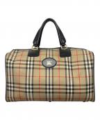 Burberry'sバーバリー）の古着「ボストンバッグ」｜ブラウン